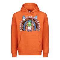Carrot easter gnome rainbow Premium Hoodie - Artiststas