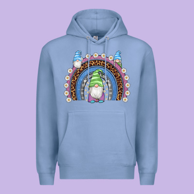 Easter Gnome Rainbow Premium Hoodie Designed By Artiststas