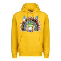 Lemon easter gnome rainbow Premium Hoodie - Artiststas
