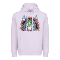 Lilac easter gnome rainbow Premium Hoodie - Artiststas