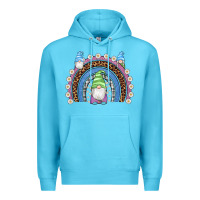 Ocean Blue easter gnome rainbow Premium Hoodie - Artiststas