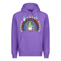 Purple easter gnome rainbow Premium Hoodie - Artiststas