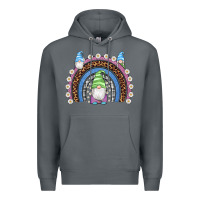 Rock easter gnome rainbow Premium Hoodie - Artiststas