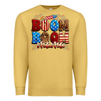 Antique Gold Boom boom mama Premium Sweatshirt - Neo Western