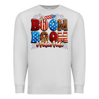 Dove Grey Boom boom mama Premium Sweatshirt - Neo Western