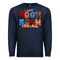 Navy Boom boom mama Premium Sweatshirt - Neo Western