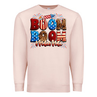 Pale Pink Boom boom mama Premium Sweatshirt - Neo Western