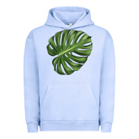 Pigment Grape Ice Monstera Leaf Urban Hoodie - LillyAllenDesigns
