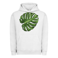 Pigment Lunar Rock Monstera Leaf Urban Hoodie - LillyAllenDesigns
