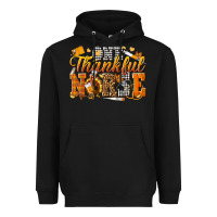 Black one thankful nurse Heavyweight Hoodie - texasbilliewilder