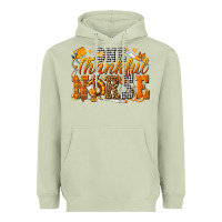 Matcha one thankful nurse Heavyweight Hoodie - texasbilliewilder