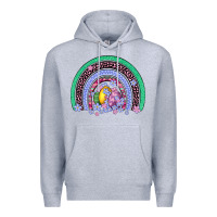 Heather Grey easter egg rainbow Premium Hoodie - Artiststas