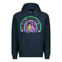 Navy easter egg rainbow Premium Hoodie - Artiststas