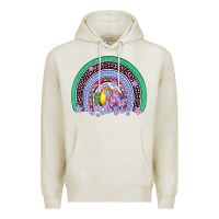 Oatmeal Heather easter egg rainbow Premium Hoodie - Artiststas
