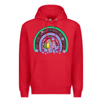 Red easter egg rainbow Premium Hoodie - Artiststas