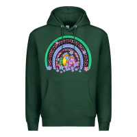 Sports Green easter egg rainbow Premium Hoodie - Artiststas