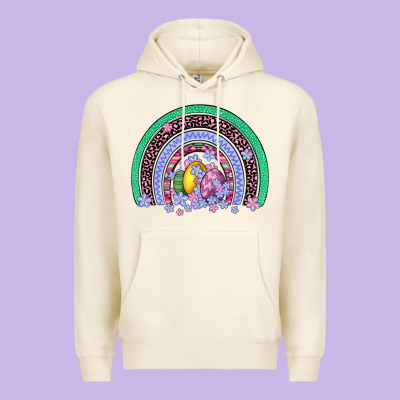 Easter Egg Rainbow Premium Hoodie Designed By Artiststas