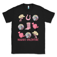 Black howdy valentine Classic Tee - MaliasSmallBusiness