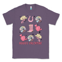 Lavender howdy valentine Classic Tee - MaliasSmallBusiness
