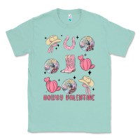 Seafoam howdy valentine Classic Tee - MaliasSmallBusiness