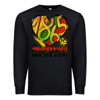 Black juneteenth 1865 graffiti Premium Sweatshirt - HRA Design Shop