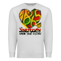Juneteenth 1865 Graffiti Premium Sweatshirt | Teevron