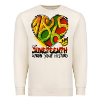 Sandshell juneteenth 1865 graffiti Premium Sweatshirt - HRA Design Shop
