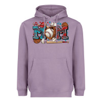 Lavender mom baseball Heavyweight Hoodie - Zillion Design Studio