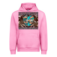 Fuchsia Pink western nurse stethoscope pink leopard Urban Hoodie - BarkalooDesign
