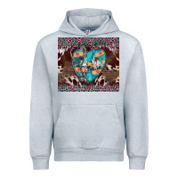 Heather Grey western nurse stethoscope pink leopard Urban Hoodie - BarkalooDesign