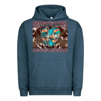 Pigment Midnight Navy western nurse stethoscope pink leopard Urban Hoodie - BarkalooDesign