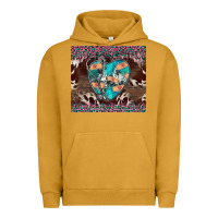 Pigment Peanut Butter western nurse stethoscope pink leopard Urban Hoodie - BarkalooDesign