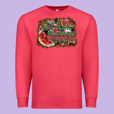 Hot Mom Summer Premium Sweatshirt Designed By Sublimationcraftshop