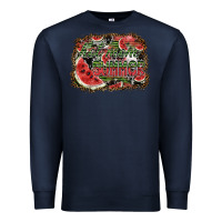 Navy hot mom summer Premium Sweatshirt - SublimationCraftShop