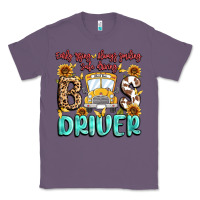 Lavender early rising always smiling safe driving bus drive Classic Tee - MaliasSmallBusiness