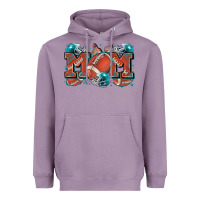 Lavender mom american football Heavyweight Hoodie - Zillion Design Studio