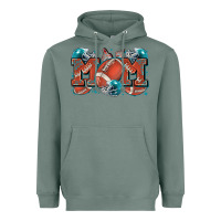 Sage mom american football Heavyweight Hoodie - Zillion Design Studio