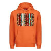 Carrot christmas socks cookie leopard brushstroke Premium Hoodie - AdoDesignShop