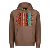 Chestnut christmas socks cookie leopard brushstroke Premium Hoodie - AdoDesignShop