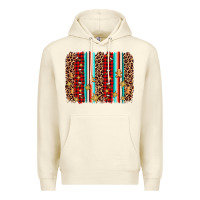 Sandshell christmas socks cookie leopard brushstroke Premium Hoodie - AdoDesignShop