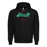 Black reindeer brewed santa approved Zipper Hoodie - MaliasSmallBusiness
