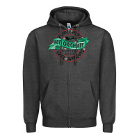 Charcoal Heather reindeer brewed santa approved Zipper Hoodie - MaliasSmallBusiness