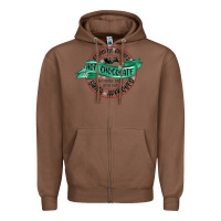 Chestnut reindeer brewed santa approved Zipper Hoodie - MaliasSmallBusiness