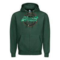 Sports Green reindeer brewed santa approved Zipper Hoodie - MaliasSmallBusiness