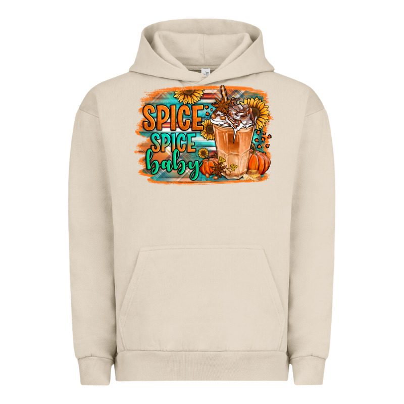 Spice Spice Baby Pumpkin Spice Latte Urban Hoodie by Jasminsmagicworld | Teevron