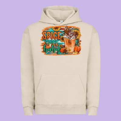 Spice Spice Baby Pumpkin Spice Latte Urban Hoodie Designed By Jasminsmagicworld
