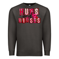Smoke hugs and kisses Premium Sweatshirt - FaDigitalArtStudio