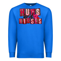 True Royal hugs and kisses Premium Sweatshirt - FaDigitalArtStudio