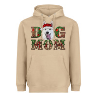 Mushroom christmas  white shepherd dog mom Heavyweight Hoodie - RanaPortraitStore