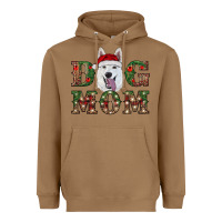 Toasted Coconut christmas  white shepherd dog mom Heavyweight Hoodie - RanaPortraitStore